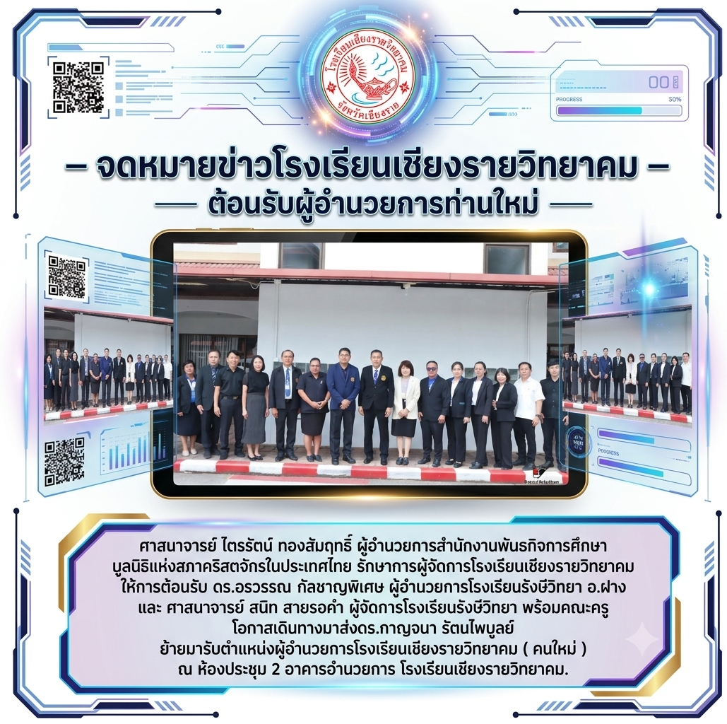 ต้อนรับผู้อำนวยการ